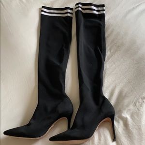 Schutz stretch sock boots